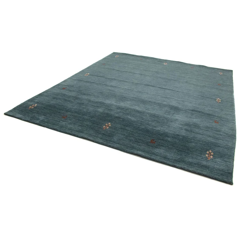 Gabbeh Teppich - Softy 250 x 298 cm - blau