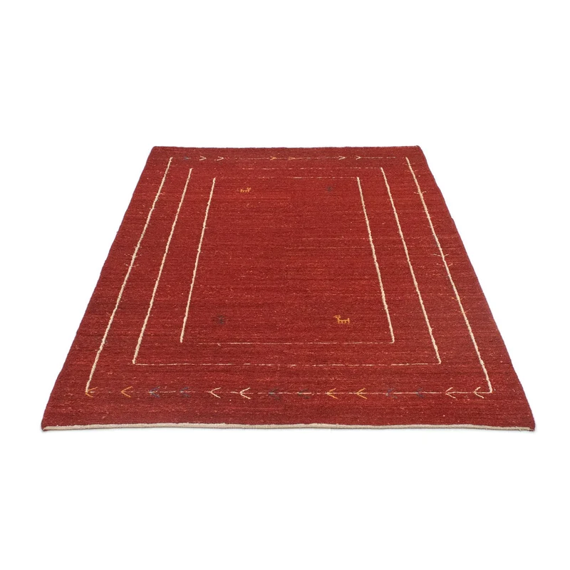 Gabbeh Teppich - Perser 114 x 173 cm - rot