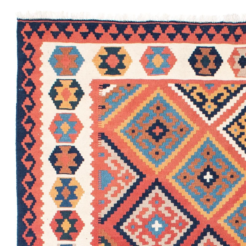 Kelim Teppich - Oriental 156 x 206 cm - rost