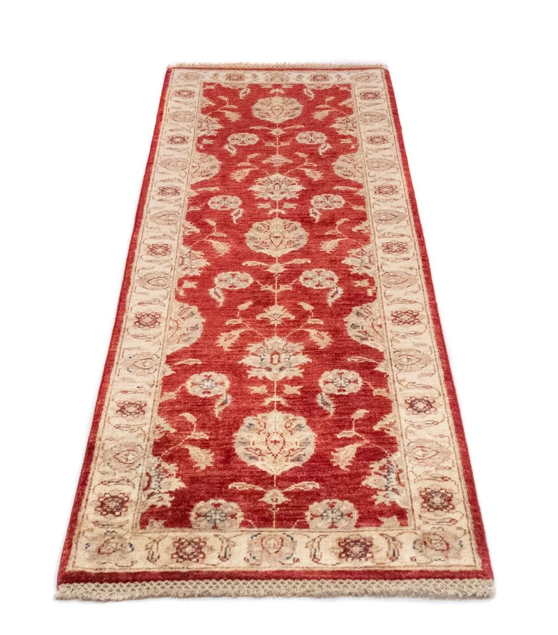 Ziegler Teppich 63 x 181 cm - rot