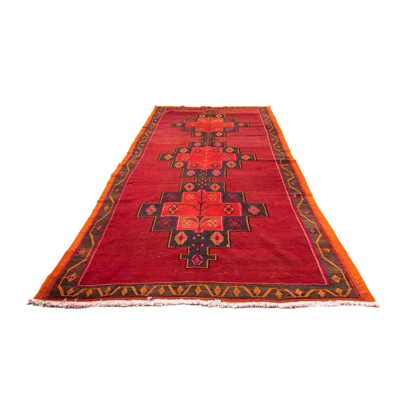 Kelim Teppich - Old 160 x 310 cm - mehrfarbig