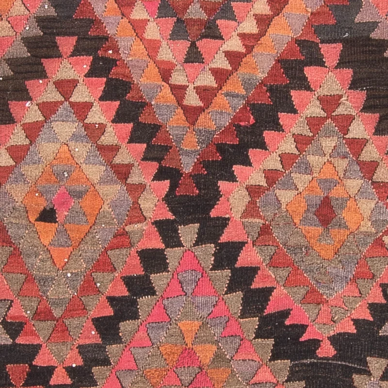 Läufer Kelim - Old - 143 x 460 cm - mehrfarbig