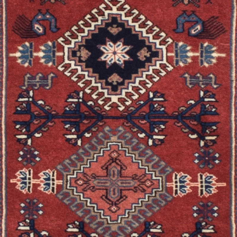 Perserteppich - Nomadic 59 x 148 cm - dunkelrot