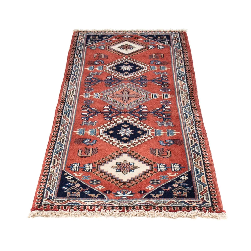 Perserteppich - Nomadic 59 x 148 cm - dunkelrot