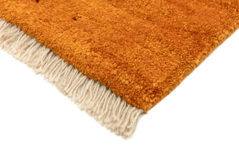 Gabbeh Teppich - Perser 86 x 132 cm - gold