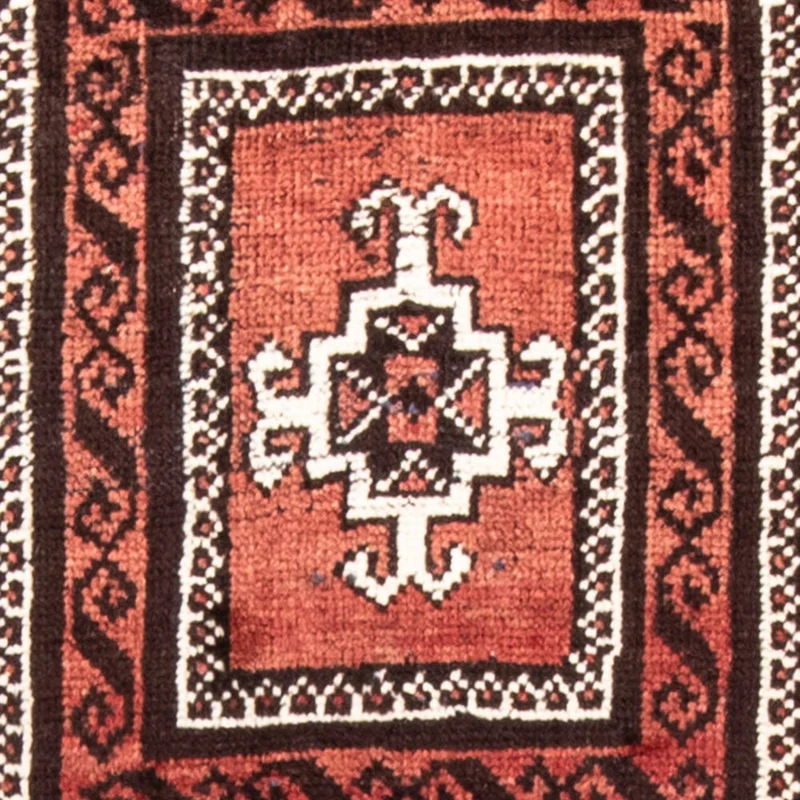 Belutsch Teppich 114 x 240 cm - rost