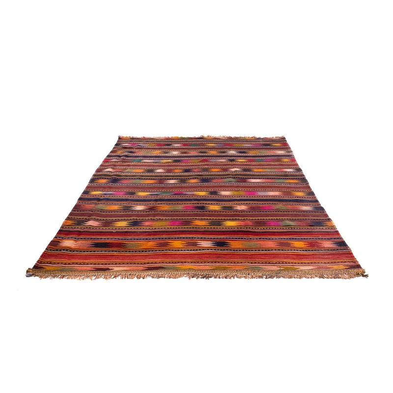 Kelim Teppich - Old 195 x 260 cm - mehrfarbig