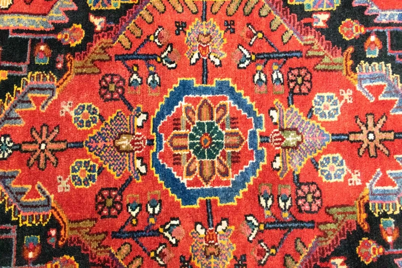 Perserteppich - Nomadic 100 x 150 cm - orange