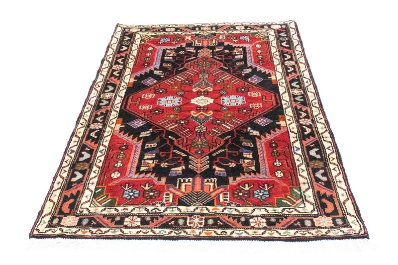 Perserteppich - Nomadic 108 x 155 cm - rot