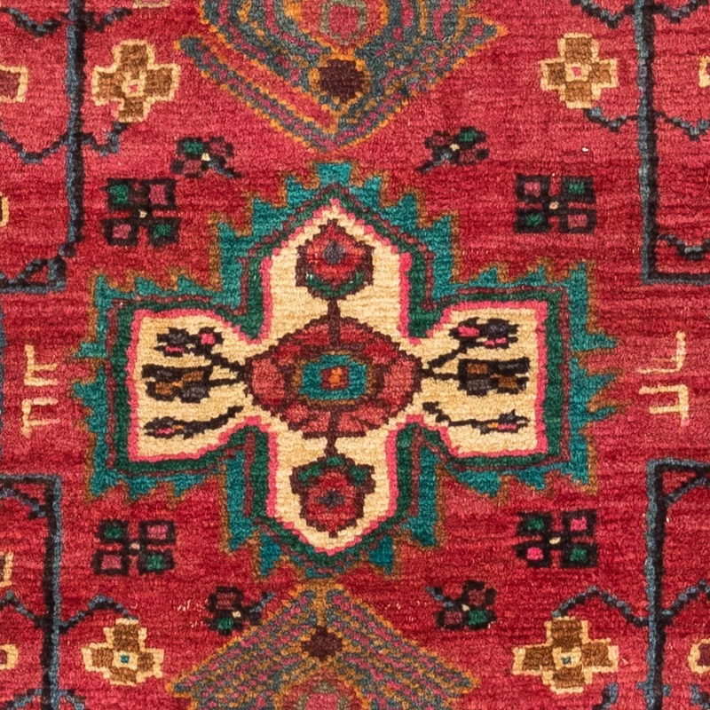 Perserteppich - Nomadic 100 x 130 cm - rot