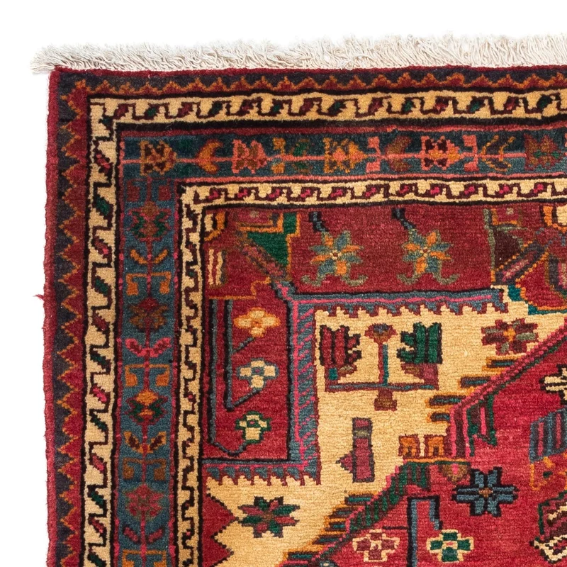 Perserteppich - Nomadic 100 x 130 cm - rot
