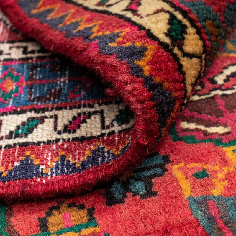 Perserteppich - Nomadic 100 x 130 cm - rot