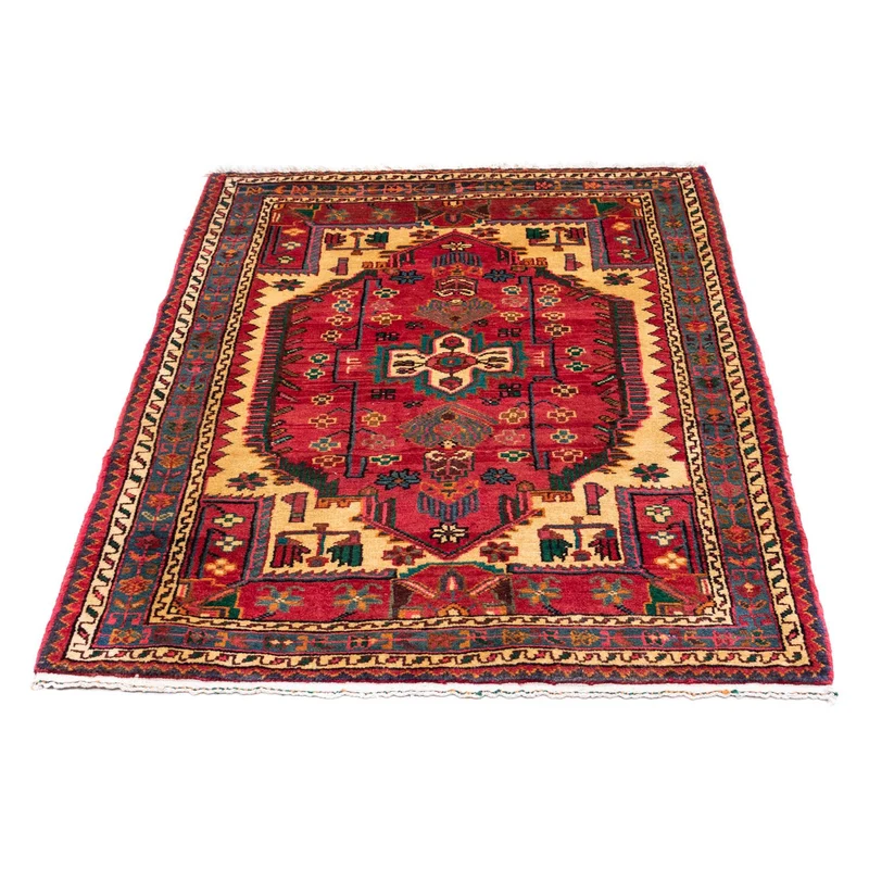 Perserteppich - Nomadic 100 x 130 cm - rot