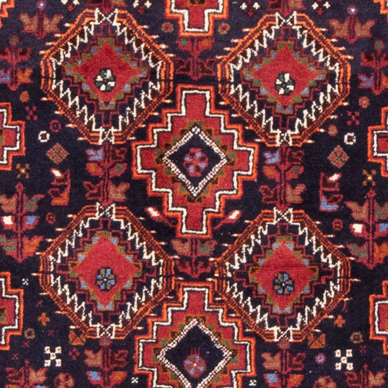 Belutsch Teppich 103 x 185 cm - dunkelblau