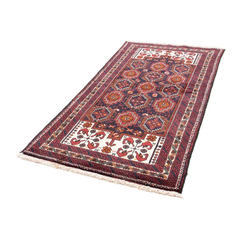 Belutsch Teppich 101 x 193 cm - rot