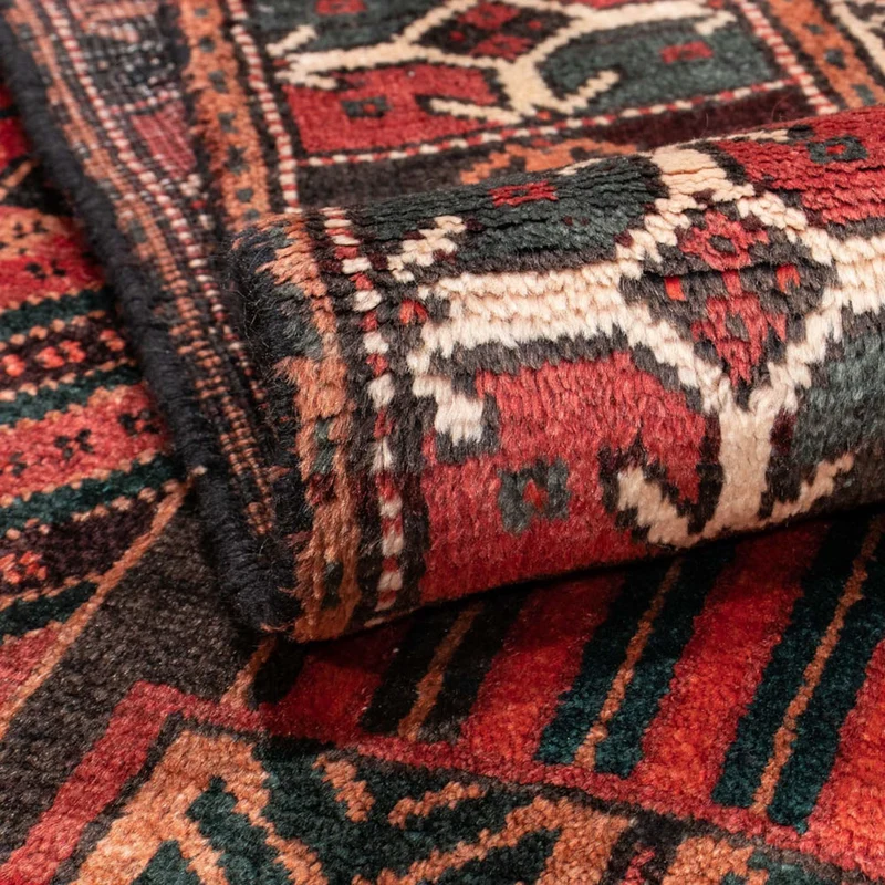 Belutsch Teppich 100 x 205 cm - hellrot