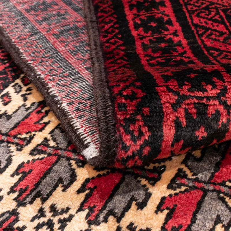 Belutsch Teppich 116 x 207 cm - rot