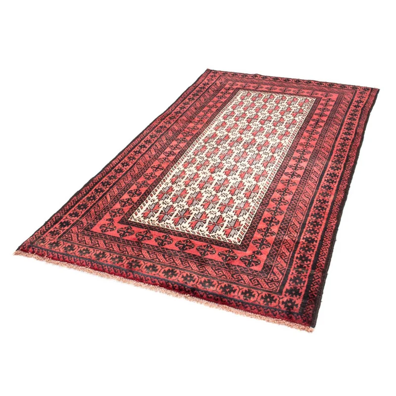Belutsch Teppich 116 x 207 cm - rot