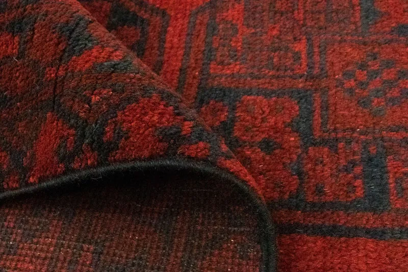 Afghan Teppich - Filpa 152 x 194 cm - rot