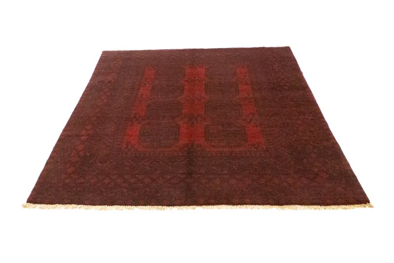 Afghan Teppich - Filpa 152 x 194 cm - rot