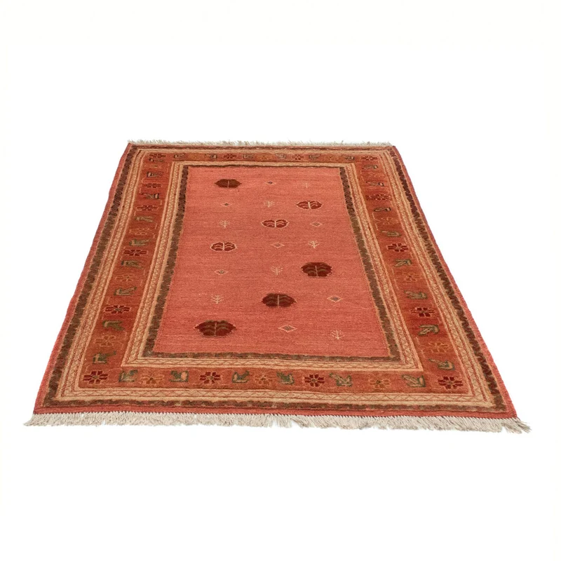 Gabbeh Teppich - Perser 115 x 176 cm - orange