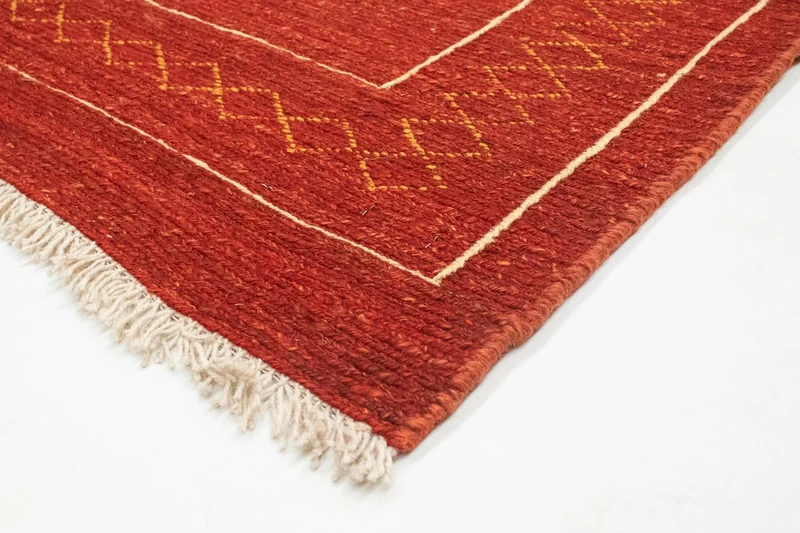 Gabbeh Teppich - Perser 112 x 175 cm - rot