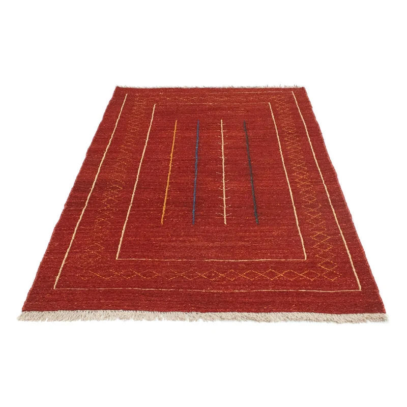 Gabbeh Teppich - Perser 112 x 175 cm - rot