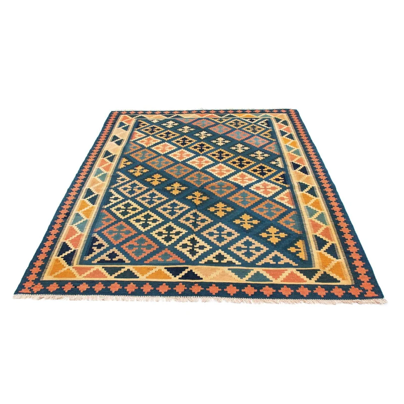 Kelim Teppich - Oriental 154 x 208 cm - mehrfarbig