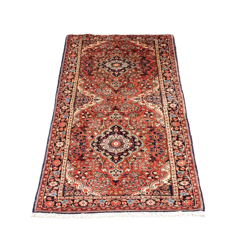 Perserteppich - Bidjar - Royal 77 x 207 cm - hellrot
