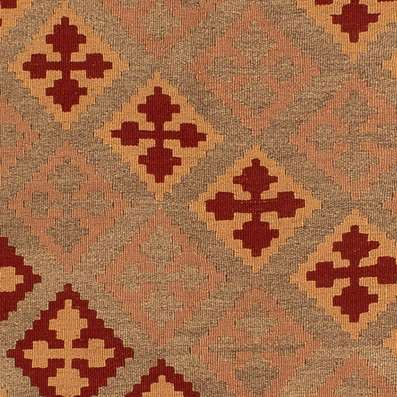 Kelim Teppich - Oriental 161 x 165 cm - dunkelrot
