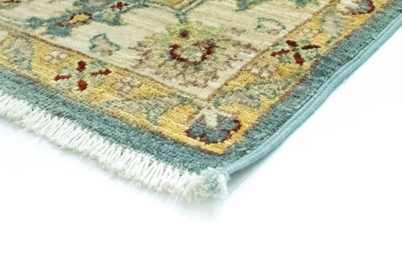 Ziegler Teppich 120 x 180 cm - hellblau