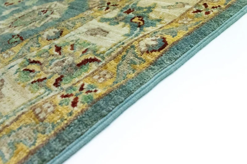 Ziegler Teppich 120 x 180 cm - hellblau