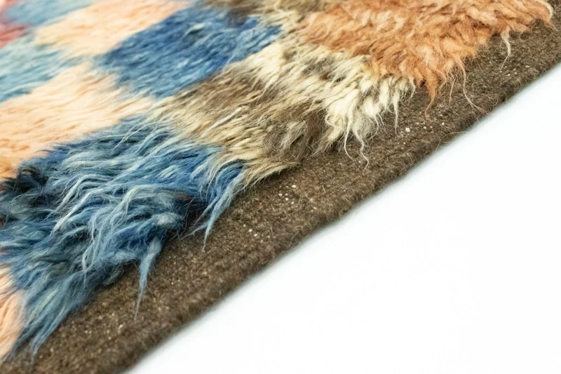 Berber Teppich 143 x 206 cm - bunt