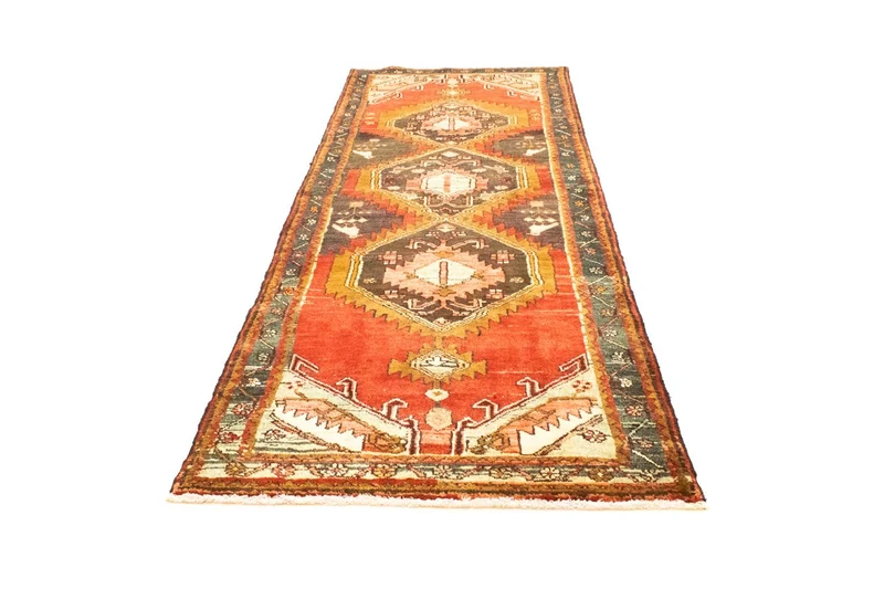 Perserteppich - Nomadic 106 x 291 cm - rost