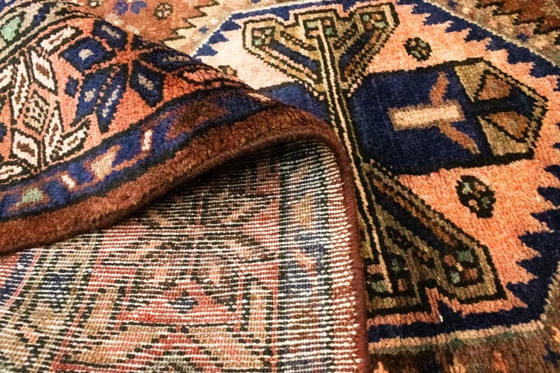 Perserteppich - Nomadic 115 x 303 cm - blau