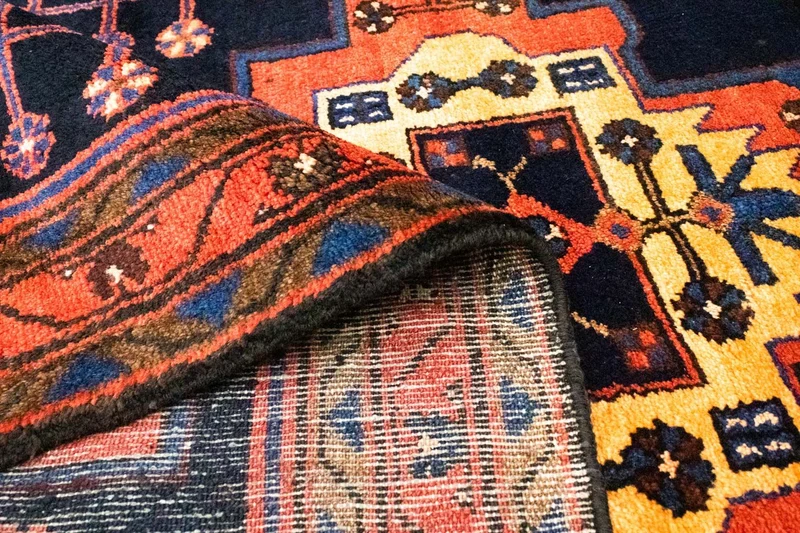 Perserteppich - Nomadic 115 x 305 cm - blau
