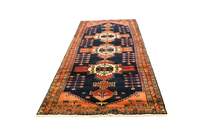 Perserteppich - Nomadic 115 x 305 cm - blau