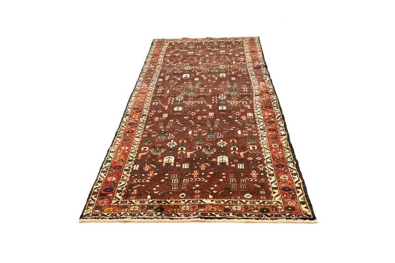 Perserteppich - Nomadic 111 x 306 cm - braun