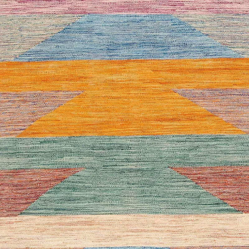 Kelim Teppich - Splash 159 x 244 cm - mehrfarbig