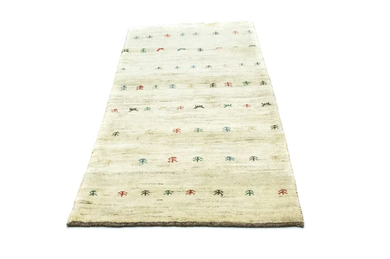 Gabbeh Teppich - Perser 82 x 184 cm - beige
