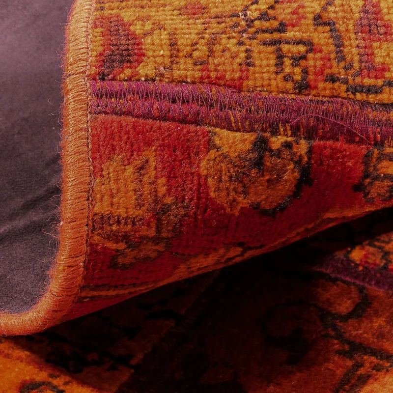 Patchwork Teppich 140 x 194 cm - mehrfarbig
