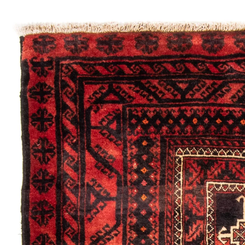 Belutsch Teppich 127 x 236 cm - rot