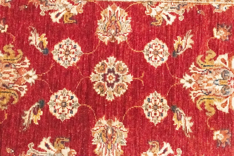 Ziegler Teppich 80 x 124 cm - rot