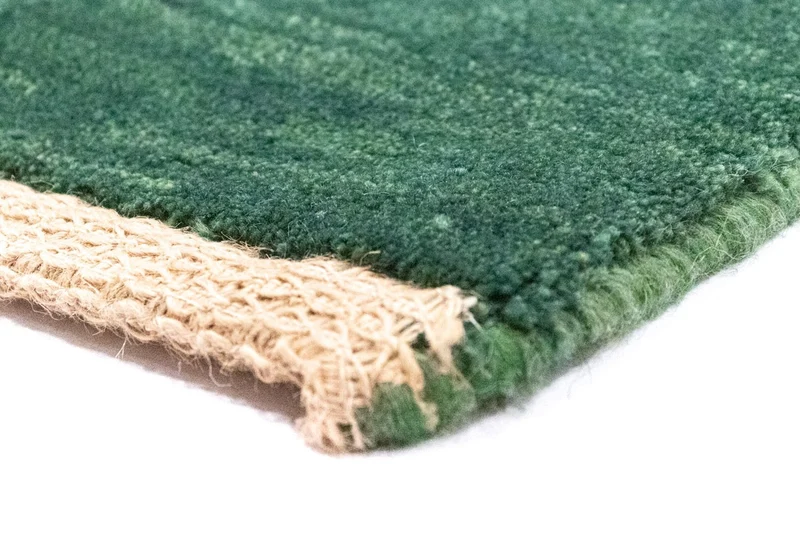 Gabbeh Teppich - Perser 98 x 146 cm - grün