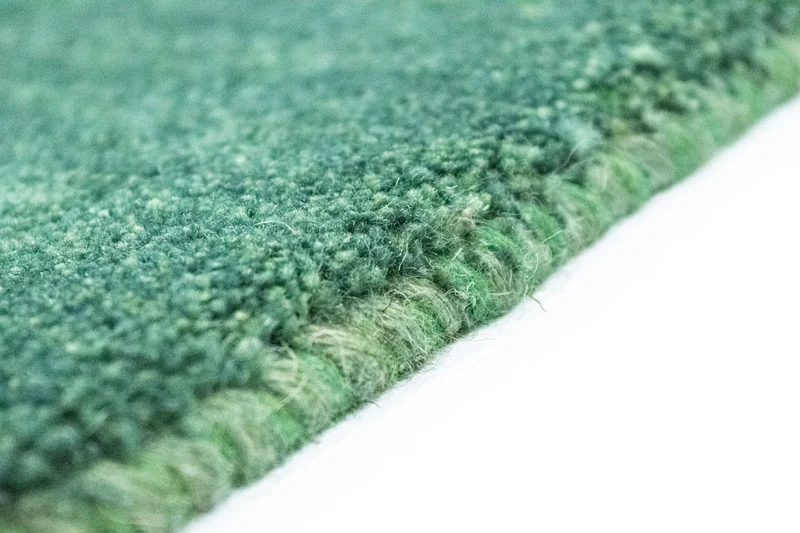 Gabbeh Teppich - Perser 98 x 146 cm - grün