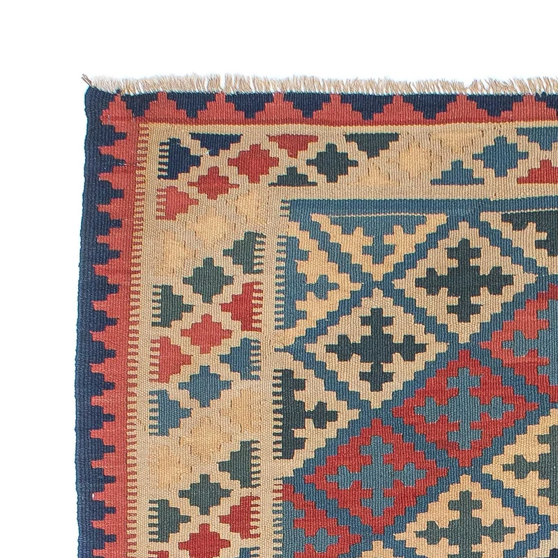 Kelim Teppich - Oriental 122 x 176 cm - mehrfarbig