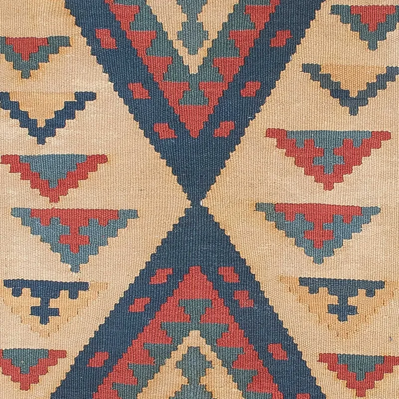 Kelim Teppich - Oriental 117 x 184 cm - hellbraun