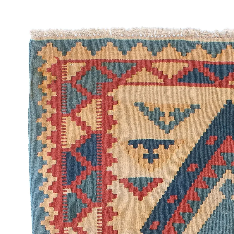 Kelim Teppich - Oriental 117 x 184 cm - hellbraun