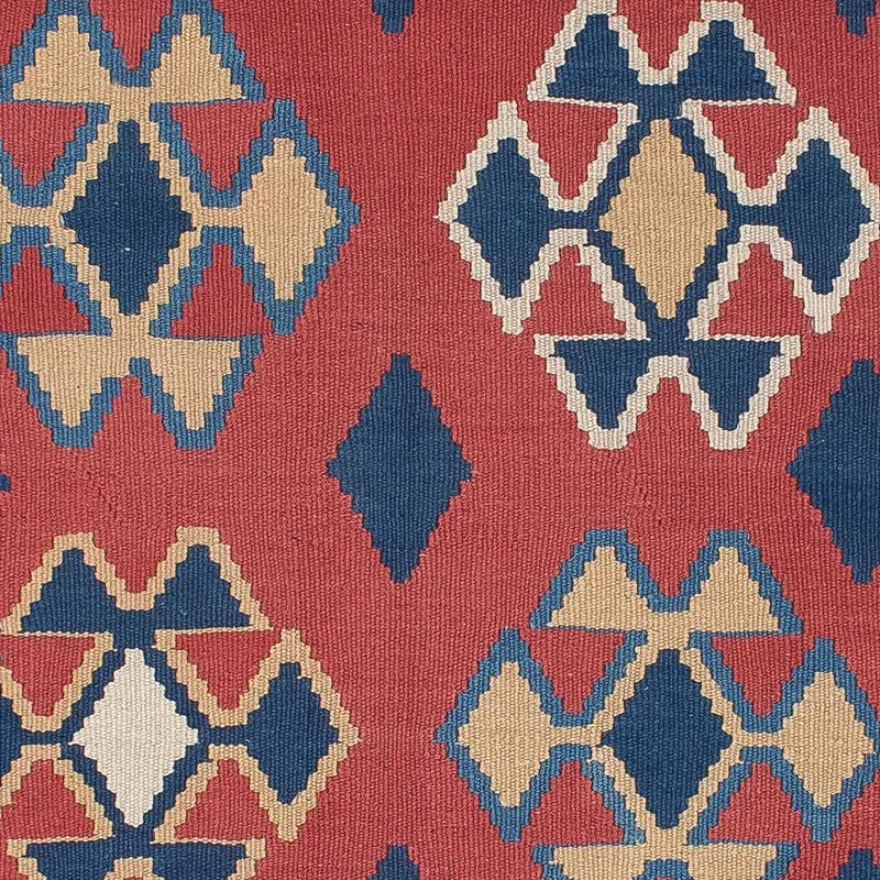 Kelim Teppich - Oriental 120 x 180 cm - dunkelrot