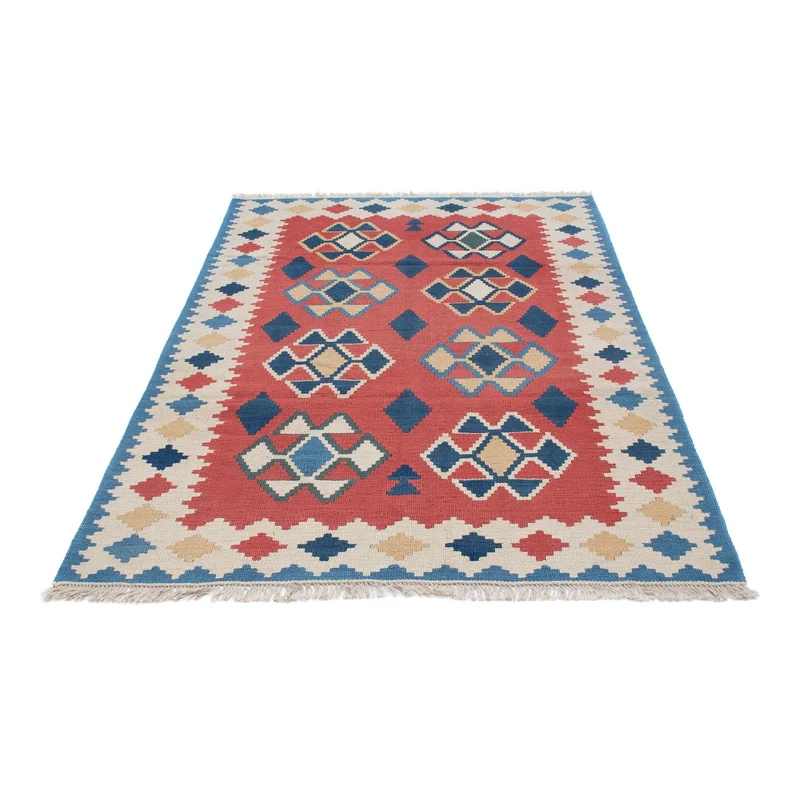 Kelim Teppich - Oriental 120 x 180 cm - dunkelrot